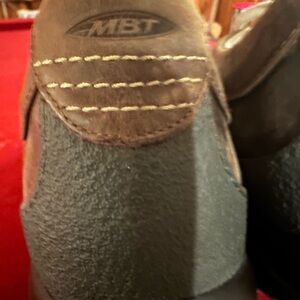 MBT Men's Brown Leather shoes.